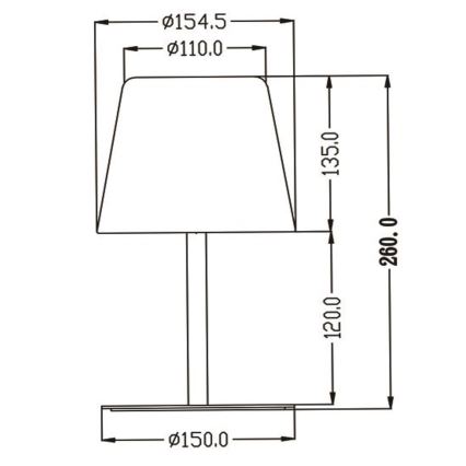 Lucide 13815/02/99 - LED RGBW Prigušiva vanjska lampa RIO LED/1,8W/3,7V USB IP44 1800 mAh crna