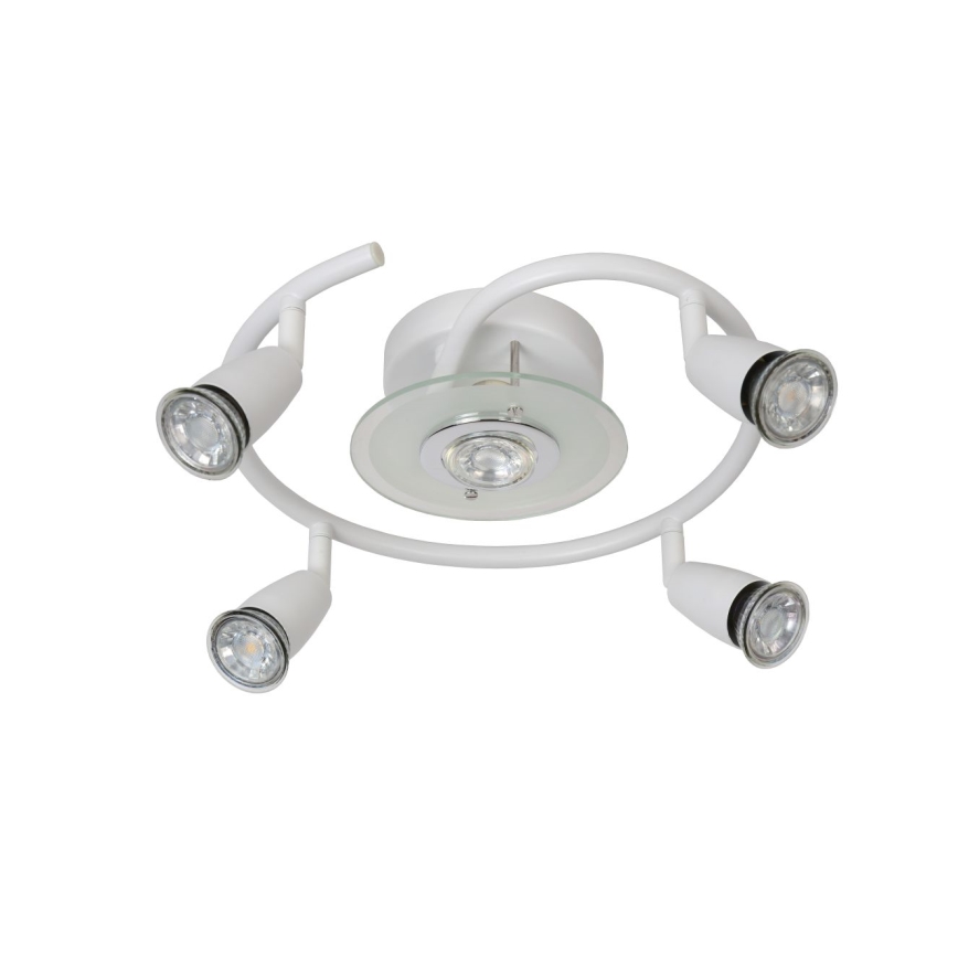 Lucide 13957/24/31 - LED reflektorska svjetiljka  BINGO-LED 5xGU10/5W/230V bijela