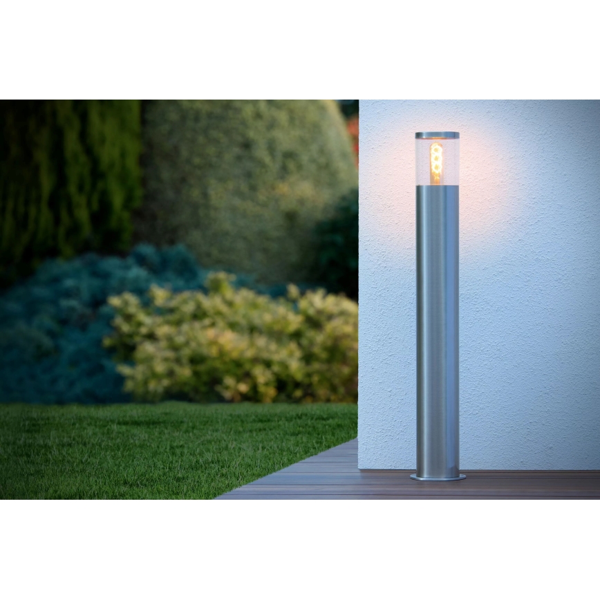 Lucide 14899/80/12 - Vanjska lampa FEDOR 1xE27/40W/230V IP44 79 cm mat krom