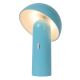 Lucide 15599/06/68 - LED Prigušiva stolna lampa FUNGO LED/7,5W/230V plava