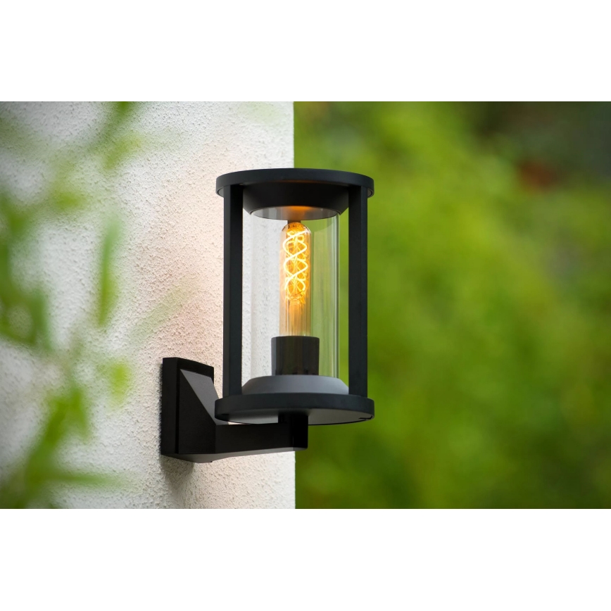 Lucide 15803/01/30 - Vanjska zidna lampa CADIX 1xE27/15W/230V IP65 crna