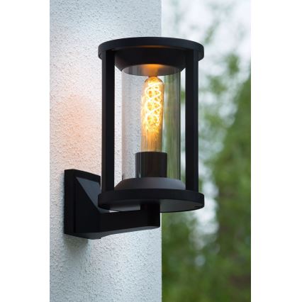 Lucide 15803/01/30 - Vanjska zidna lampa CADIX 1xE27/15W/230V IP65 crna