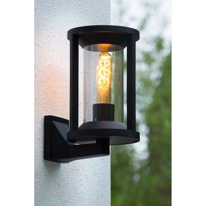 Lucide 15803/01/30 - Vanjska zidna lampa CADIX 1xE27/15W/230V IP65 crna