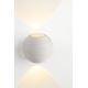 Lucide 17804/06/31 - LED vanjska zidna svjetiljka AYO 2xLED/3W/230V bijela IP54