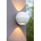 Lucide 17804/06/31 - LED vanjska zidna svjetiljka AYO 2xLED/3W/230V bijela IP54
