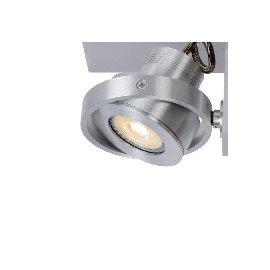 Lucide 17906/16/12 - LED Prigušiva reflektorska svjetiljka 3xGU10/5W/230V mat krom