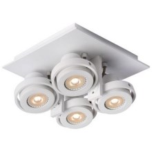 Lucide 17906/21/31 - LED Prigušiva reflektorska svjetiljka LANDA 4xGU10/5W/230V bijela