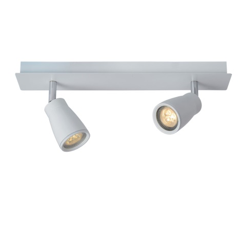 Lucide 17949/22/31 - LED reflektorska svjetiljka za kupaonicu LANA 2xGU10/5W/230V bijela