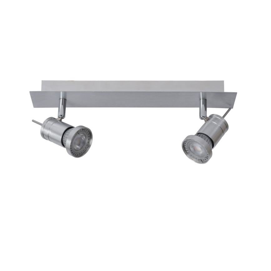 Lucide 17990/10/12 - LED reflektorska svjetiljka TWINNY-LED 2xGU10/4,5W/230V mat krom