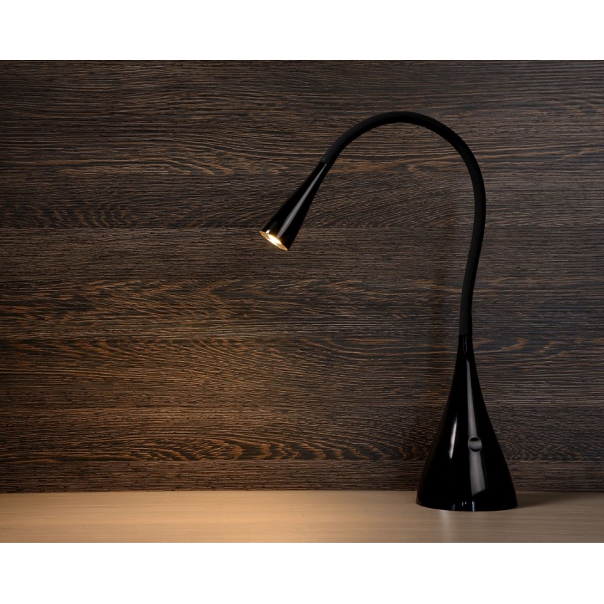Lucide 18650/03/30 - LED Prigušiva stolna lampa na dodir ZOZY LED/4W/230V crna