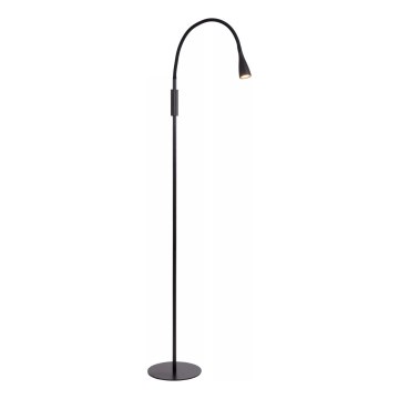 Lucide 18756/03/30 - LED Prigušiva fleksibilna dodirna podna lampa ZOZY LED/4W/230V crna