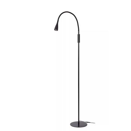 Lucide 18756/03/30 - LED Prigušiva fleksibilna dodirna podna lampa ZOZY LED/4W/230V crna