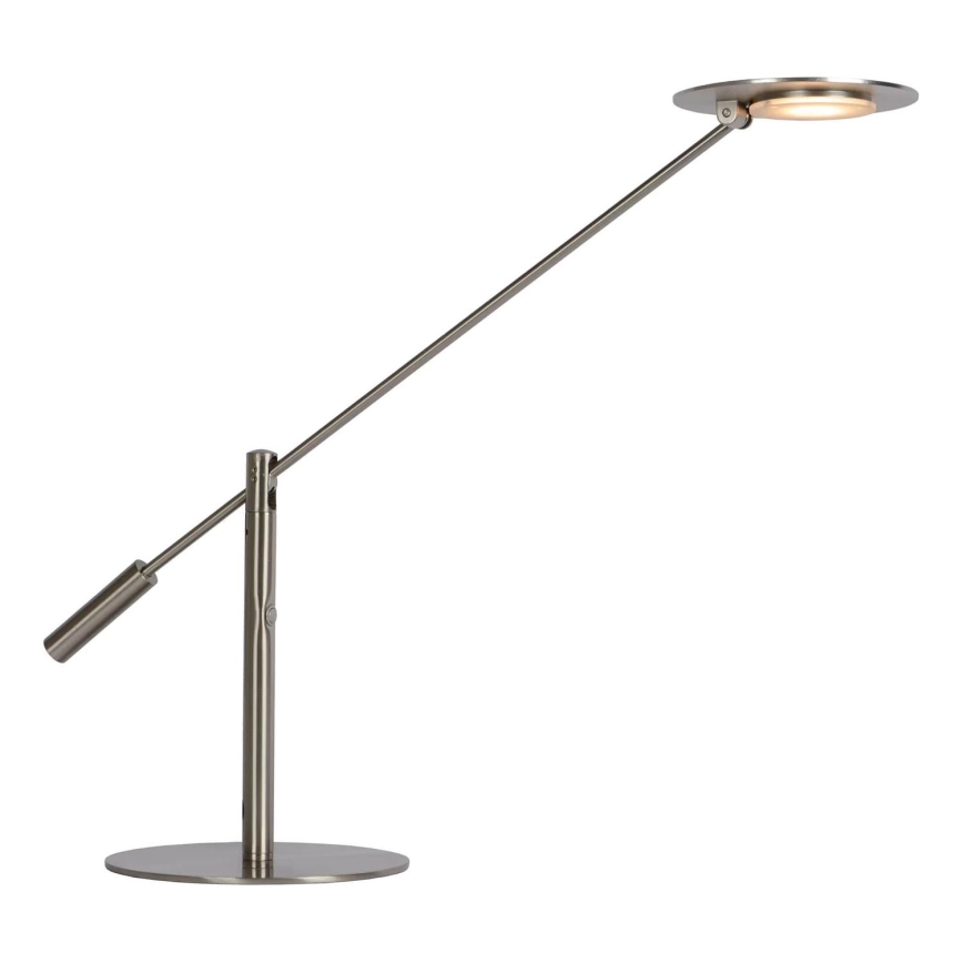 Lucide 19666/09/12 - LED Prigušiva stolna lampa ANSELMO LED/9W/230V sjajni krom