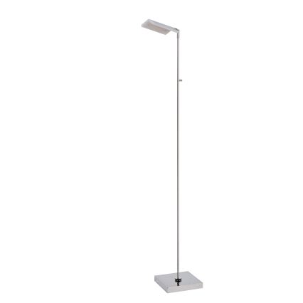 Lucide 19730/10/11 - LED dimabilna podna lampa AARON LED/12W/230V sjajni krom