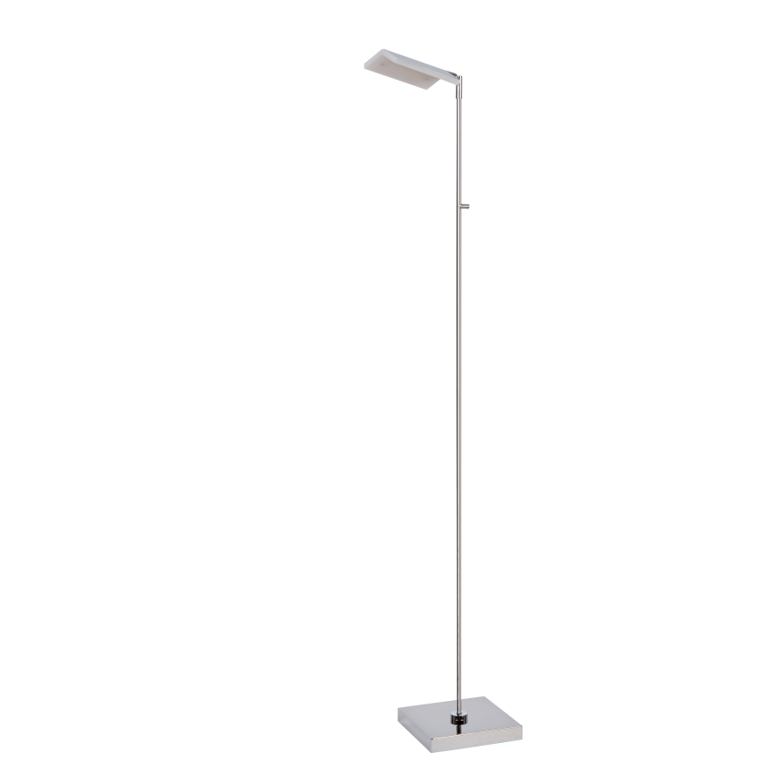Lucide 19730/10/11 - LED dimabilna podna lampa AARON LED/12W/230V sjajni krom