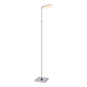 Lucide 19730/10/11 - LED dimabilna podna lampa AARON LED/12W/230V sjajni krom