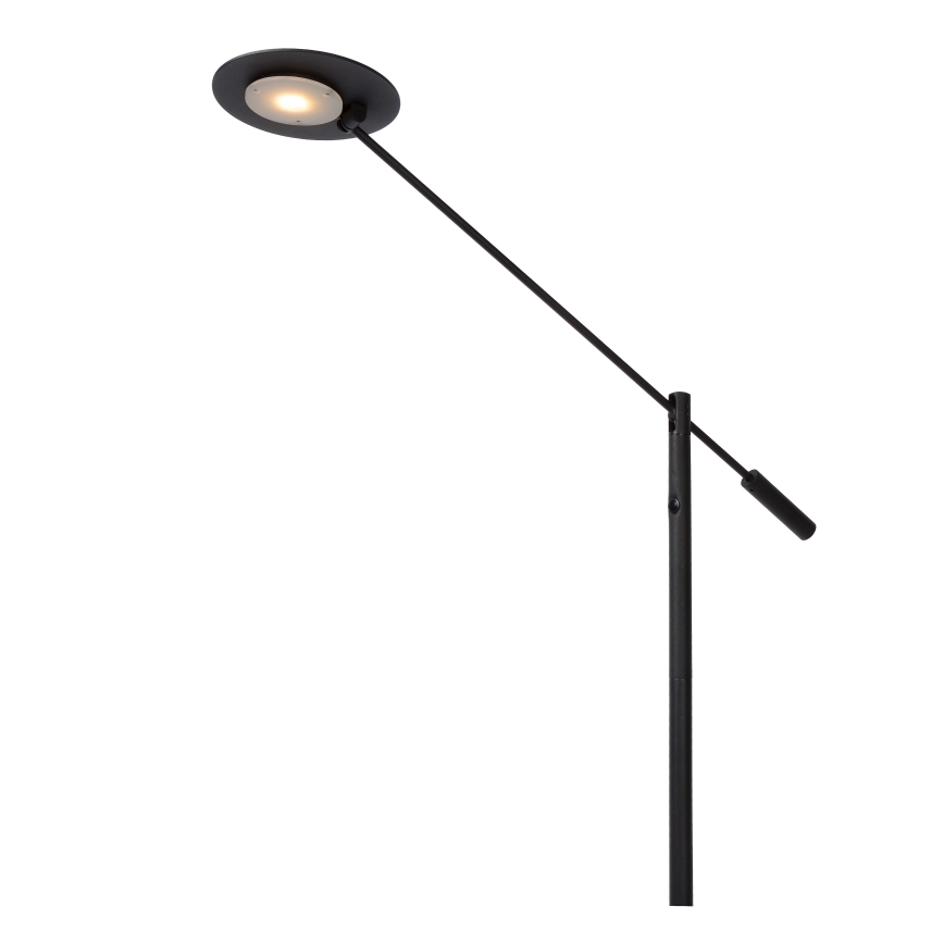 Lucide 19766/09/30 - LED podesiva podna lampa ANSELMO LED/9W/230V crna