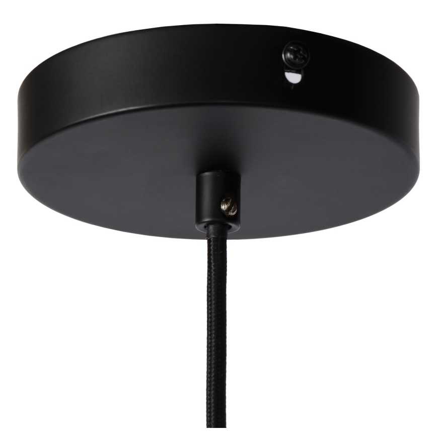 Lucide 20419/20/30 - Luster na sajli OPHELIA 1xE27/40W/230V pr. 20 cm crna