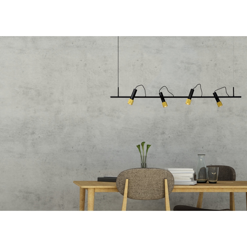 Lucide 20420/20/30 - LED luster na sajli DUELE 4xLED/5,3W/230V
