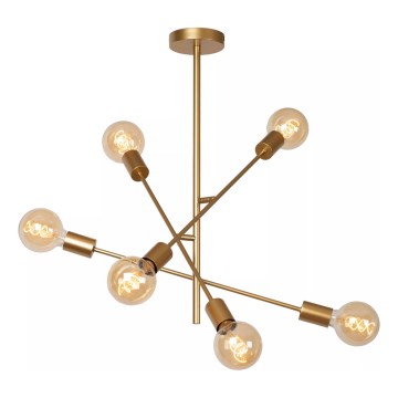 Lucide 21119/06/02 - Luster na stalku LESTER 6xE27/40W/230V