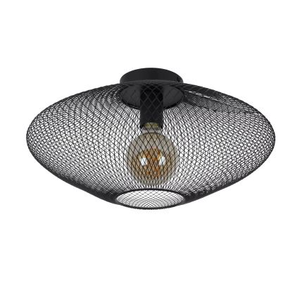 Lucide 21123/45/30 - Stropna svjetiljka MESH 1xE27/40W/230V crna