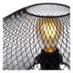 Lucide 21523/01/30 - Stolna lampa MESH 1xE27/40W/230V crna