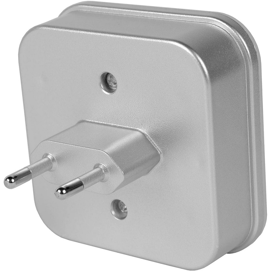 Lucide 22203/01/36 - LED Orijentacijska svjetiljka za utičnicu s USB-om LED/1W/230V