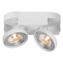 Lucide 22960/20/31 - LED Reflektorska svjetiljka VERSUM AR111 2xG53/10W/230V bijela
