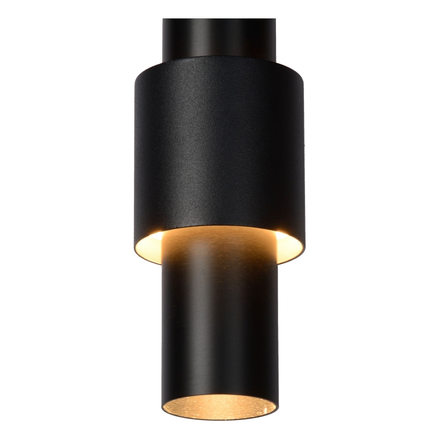 Lucide 24402/15/30 - LED prigušivač luster na užetu MARGARY 3xLED/4W/230V crna