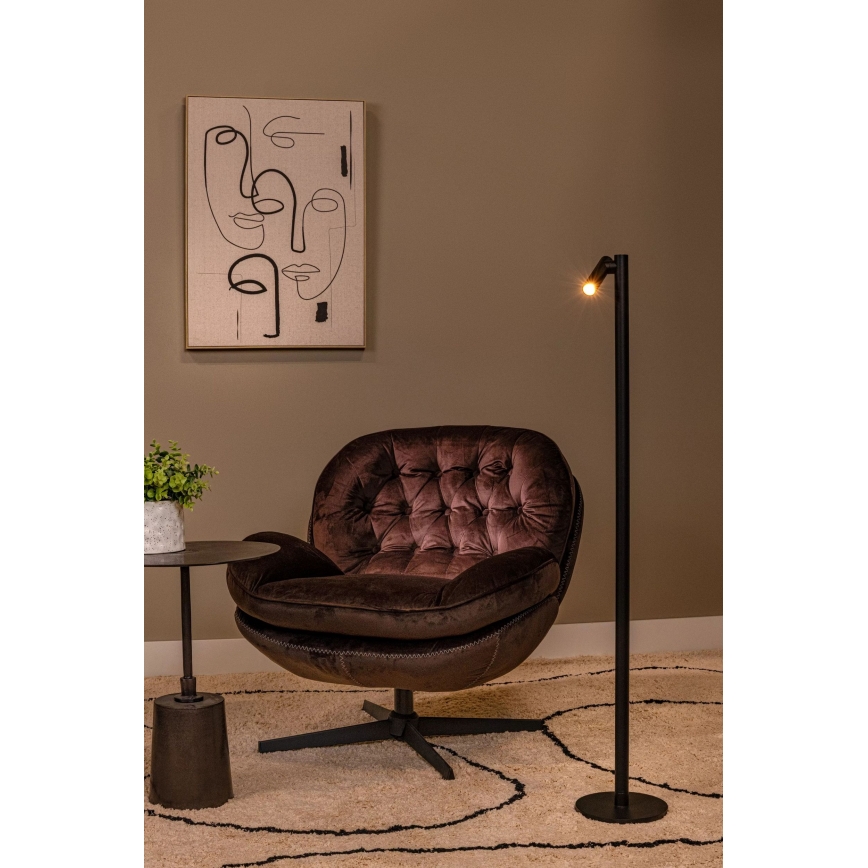 Lucide 27703/02/30 - LED Prigušiva dodirna vanjska lampa ANTRIM LED/2,2W/4V 400 mAh IP54 crna