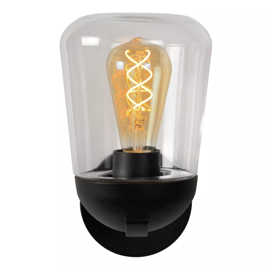 Lucide 27837/01/30 - Vanjska zidna lampa TULSA 1xE27/40W/230V IP44 crna
