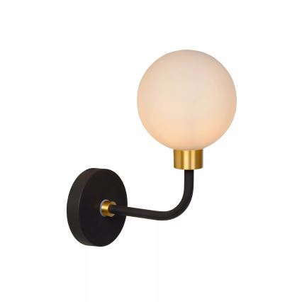 Lucide 30265/01/30 - Zidna lampa za kupaonicu BEREND 1xG9/33W/230V IP44 crna