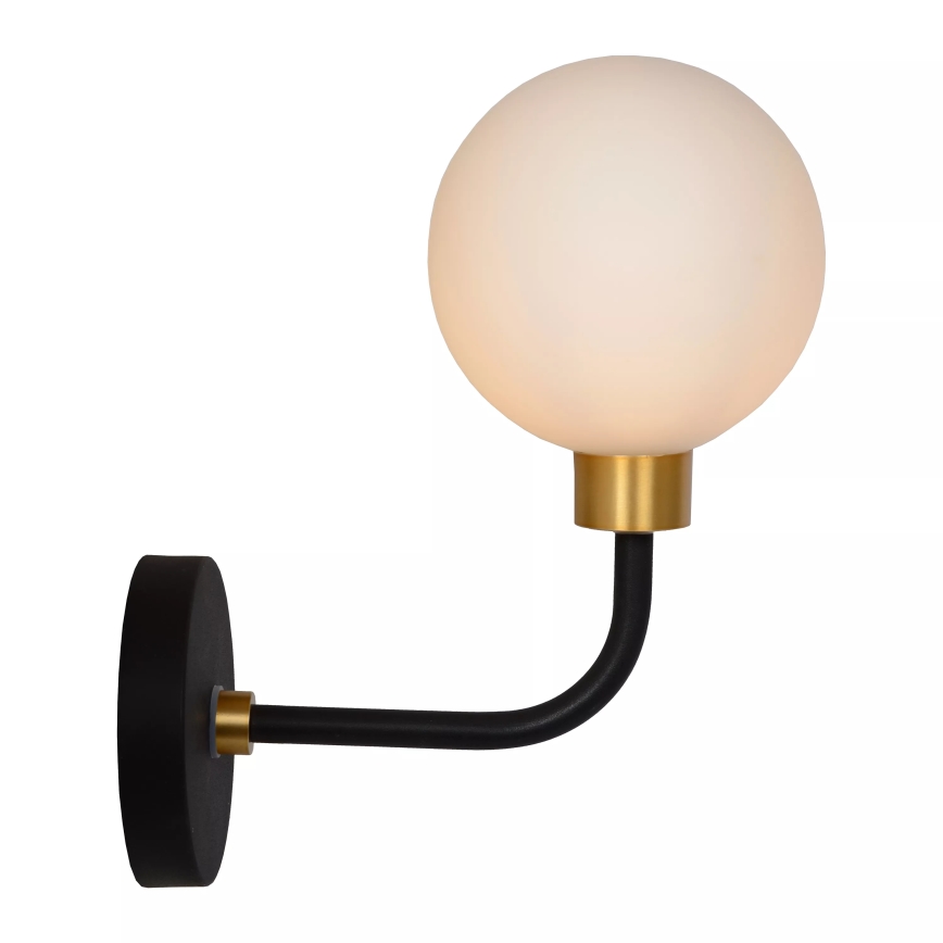 Lucide 30265/01/30 - Zidna lampa za kupaonicu BEREND 1xG9/33W/230V IP44 crna
