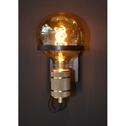 Lucide 30271/01/30 - Zidna lampa OTTELIEN 1xE27/60W/230V crna