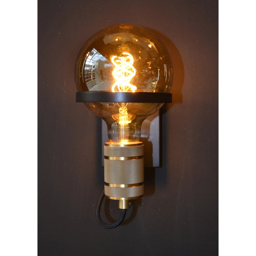 Lucide 30271/01/30 - Zidna lampa OTTELIEN 1xE27/60W/230V crna