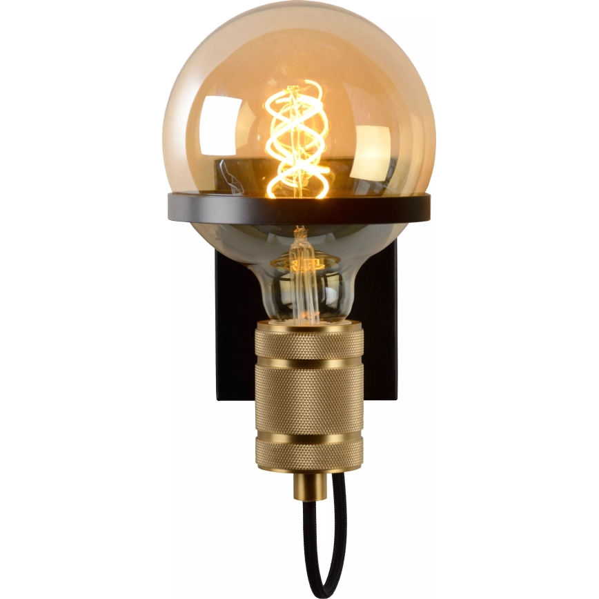Lucide 30271/01/30 - Zidna lampa OTTELIEN 1xE27/60W/230V crna