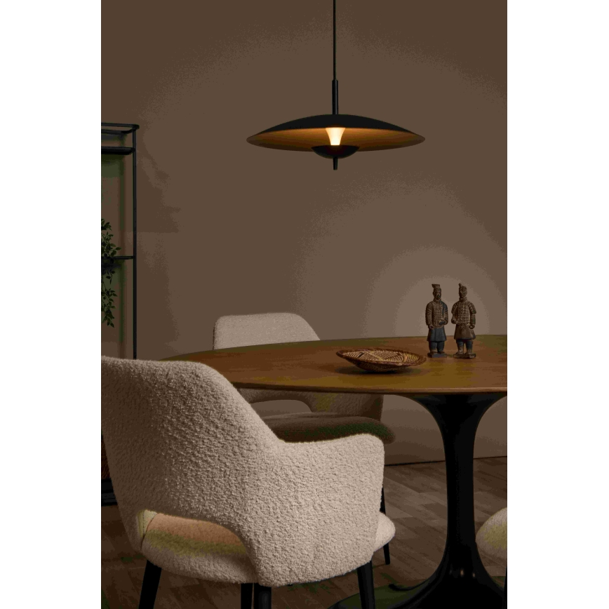 Lucide 30461/09/30 - LED prigušivački luster na užetu VULCAN LED/9W/230V crna