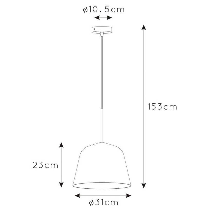 Lucide 30482/31/33 - Luster na sajli MISHA 1xE27/60W/230V zelena