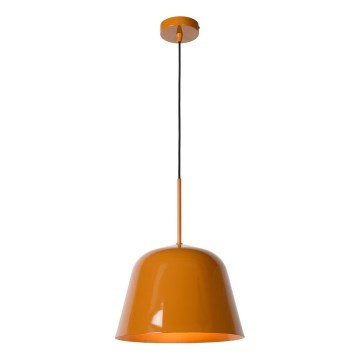 Lucide 30482/31/44 - Luster na sajli MISHA 1xE27/60W/230V narančasta