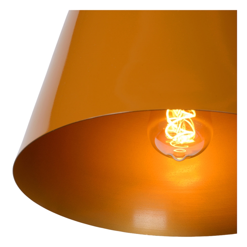 Lucide 30482/31/44 - Luster na sajli MISHA 1xE27/60W/230V narančasta