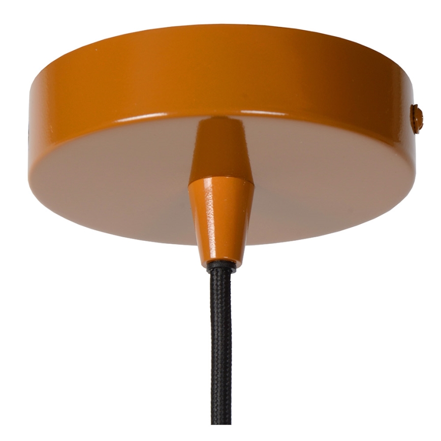 Lucide 30482/31/44 - Luster na sajli MISHA 1xE27/60W/230V narančasta