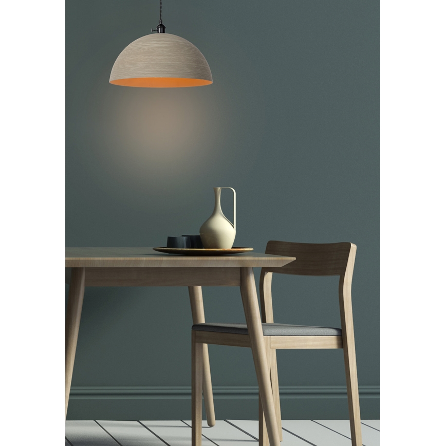 Lucide 30485/40/41 - Luster na sajli MARNE 1xE27/60W/230V bež