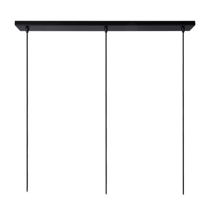 Lucide 30488/03/30 - Luster na sajli NOLAN 3xE27/40W/230V crna