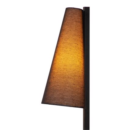 Lucide 30795/81/30 - Podna lampa GREGORY 1xE27/60W/230V crna