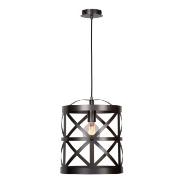 Lucide 31378/32/15 - Viseća svjetiljka CASTELLO 1xE27/60W/230V sivo 32 cm