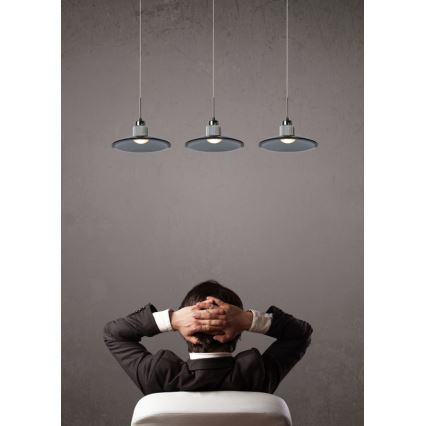 Lucide 32452/15/11 - LED viseća svjetiljka COSMO 3xLED/5W/230V sjajni krom