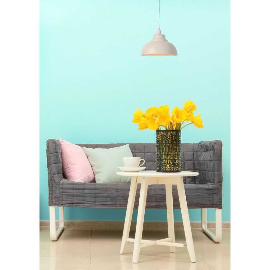 Lucide 34400/29/38 - Viseća svjetiljka ISLA 1xE14/40W/230V kremasta