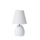 Lucide 34502/81/68 - Stolna lampa SOLO 1xE14/40W/230V bijela