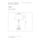 Lucide 34539/81/41 - Stolna lampa ROBIN 1xE27/40W/230V