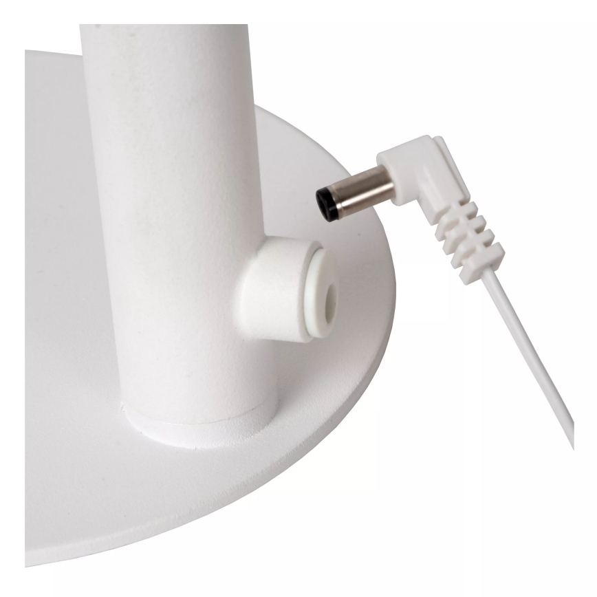 Lucide 36612/04/31 - LED Prigušiva stolna lampa na dodir GILLY LED/3W/230V 4000 mAh bijela